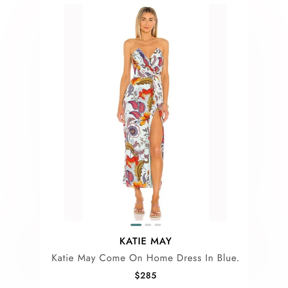 Katie May Come on Home dress in blue